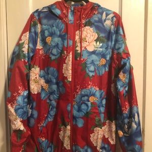 Adidas Floral Activewear Jacket